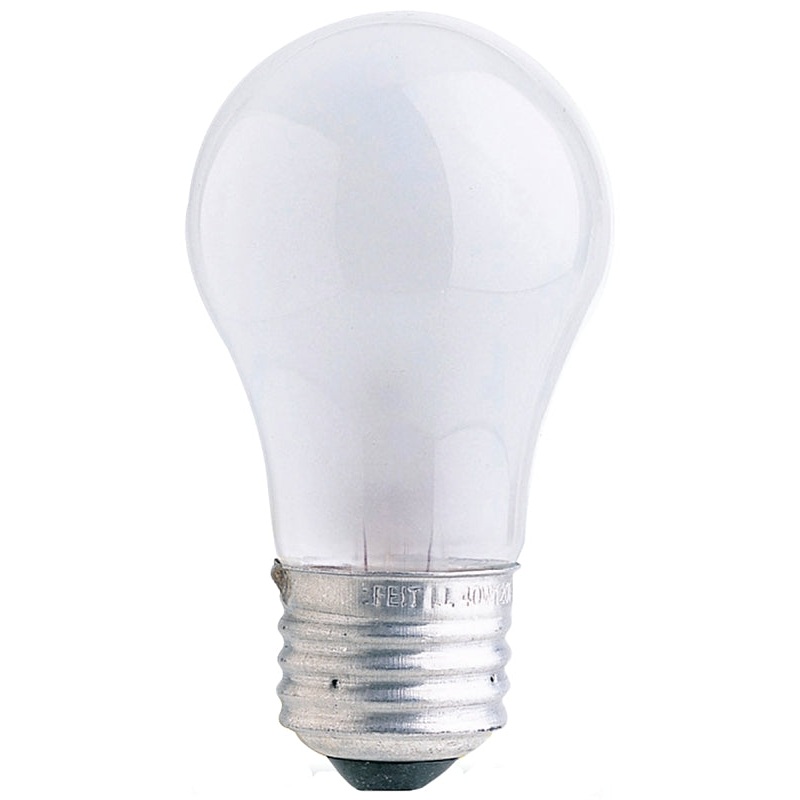 Feit Electric BP40A15/CAN Incandescent Bulb, Frosted Lamp, 1-7/8 in D x 3-1/2 in H Dimensions, 40 W, A15 Lamp, Pack of 6