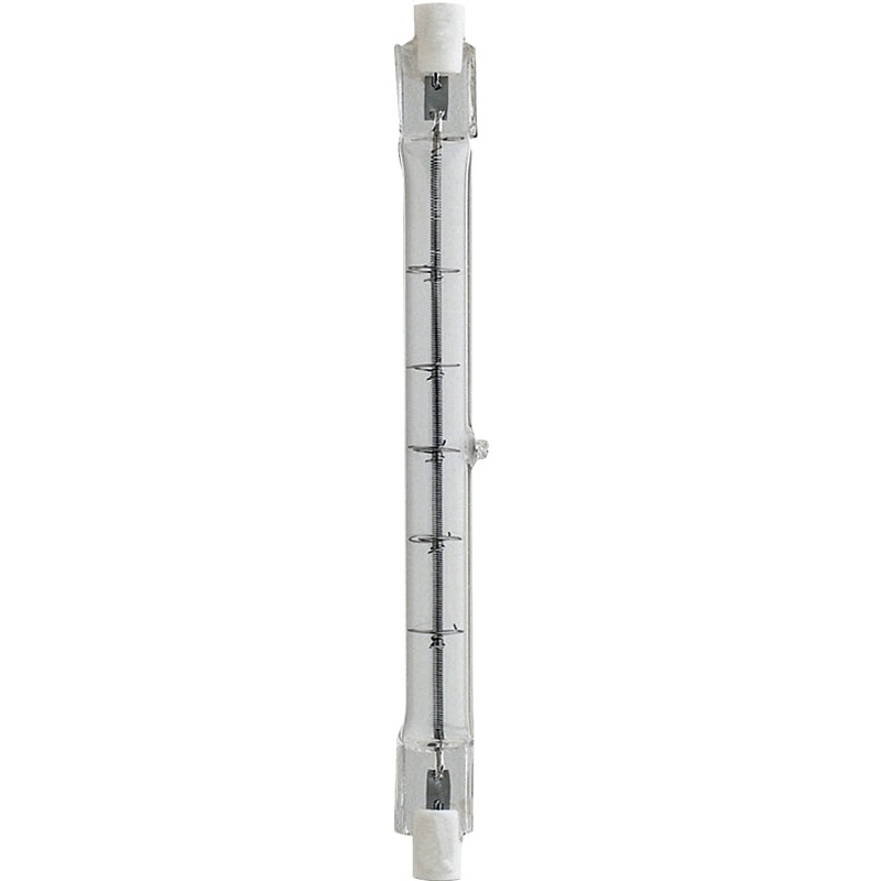 Feit Electric BPQ300T3/CL/RS/2 Halogen Bulb, 300 W, R7 Lamp Base, J T3 Lamp, 3000 K Color Temp, 4000 hr Average Life