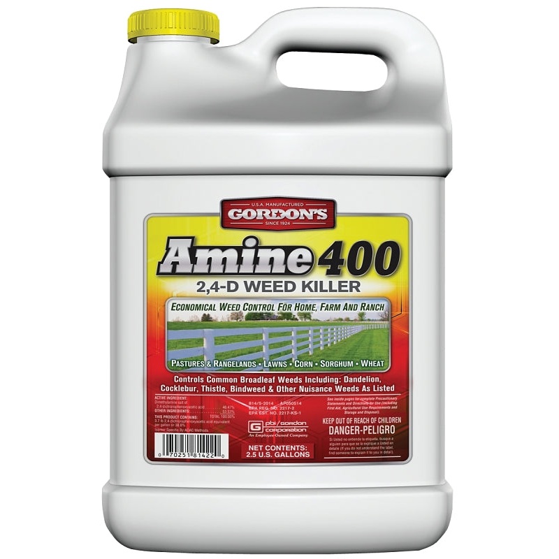 Gordon’s 8141122 Weed Killer, Liquid, Spray Application, 2.5 gal, Pack of 2