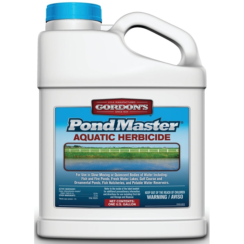 Gordon’s PondMaster 7371073 Aquatic Herbicide, Liquid, Dark Violet, 1 gal