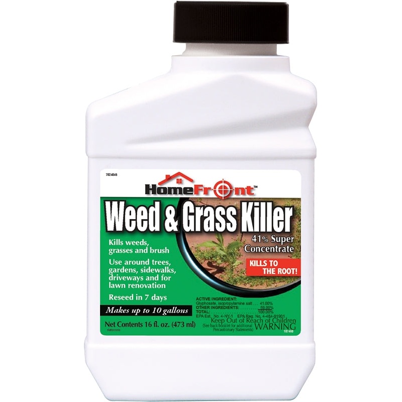 HomeFront 107460 Weed and Grass Killer, 16 fl-oz