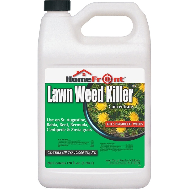 HomeFront 10896 Weed Killer, Liquid, Spray Application, 128 oz