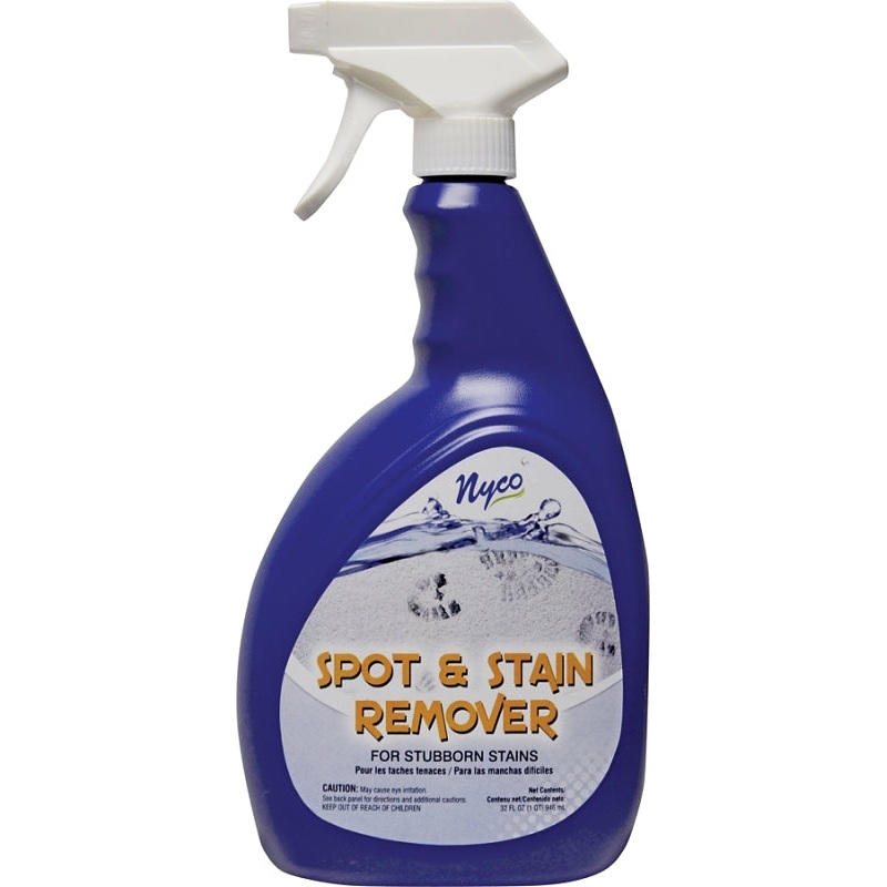 nyco NL90330-953206 Spot and Stain Remover, 32 oz, Liquid, Neutral, Light Amber, Pack of 6