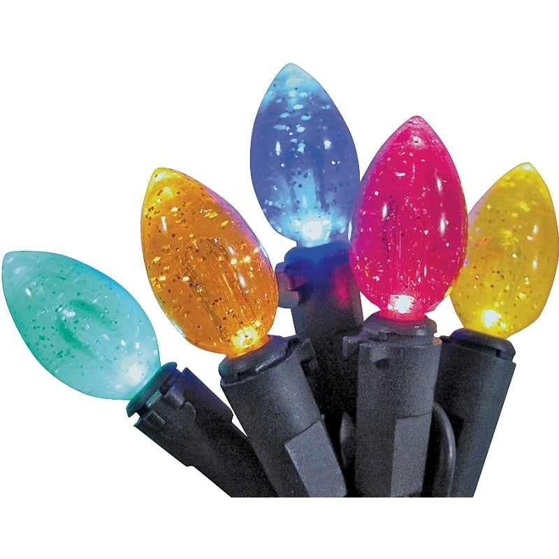 Hometown Holidays 4550 String Light, 50-Lamp, LED Lamp, Pack of 24