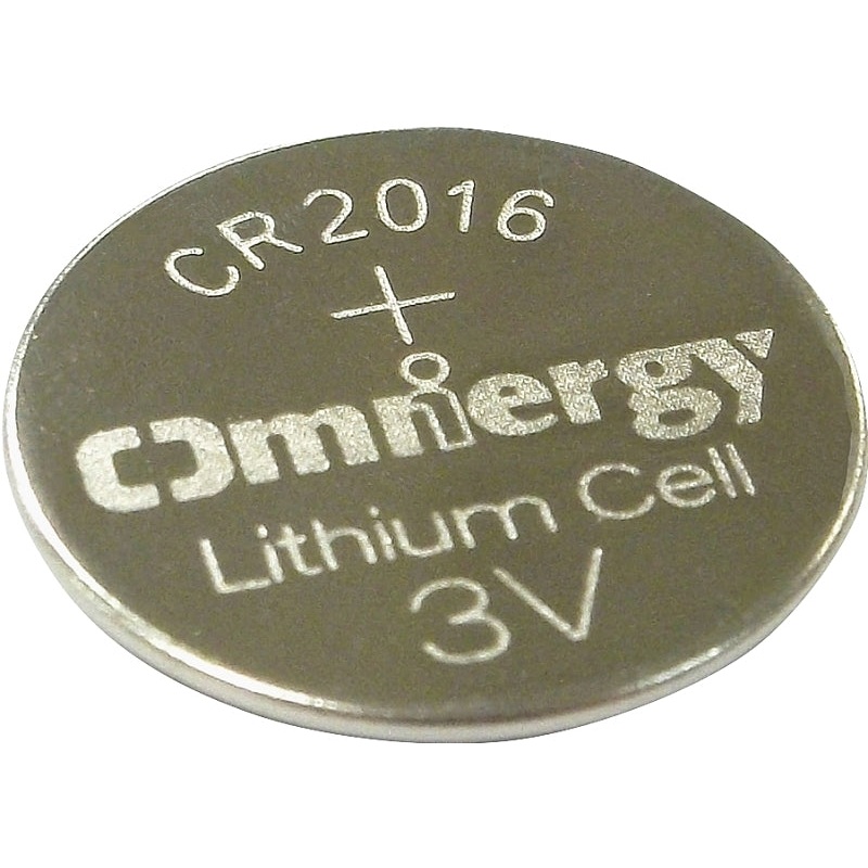Hy-Ko KC901 Fob Battery, 3 V Battery, CR2016 Battery, Lithium, Pack of 5