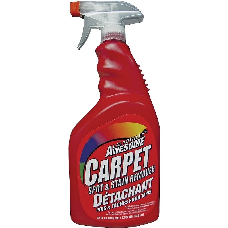 LA’s TOTALLY AWESOME 110615 Carpet Cleaner, 32 oz Bottle, Liquid, Pack of 12