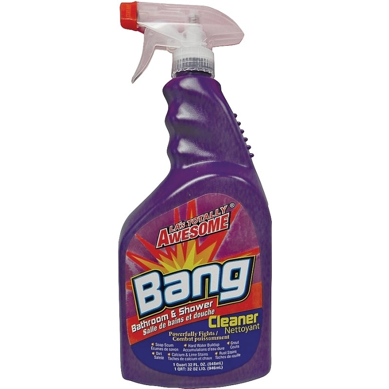 LA’s TOTALLY AWESOME BANG 203 Bathroom Cleaner, 32 oz, Liquid, Pack of 12
