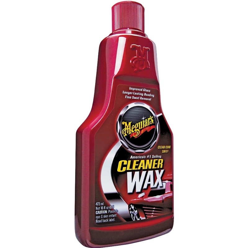 Meguiar’s A1216 Cleaner Wax, 16 oz, Liquid, Pleasant