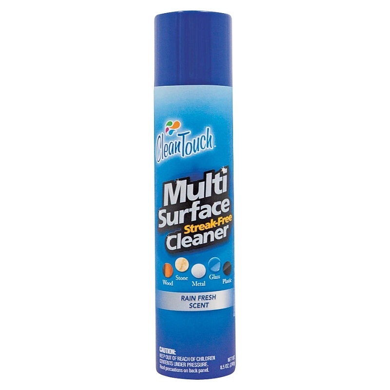 CleanTouch 9659 Cleaner, 8.5 oz Can, Rain Fresh, Pack of 12