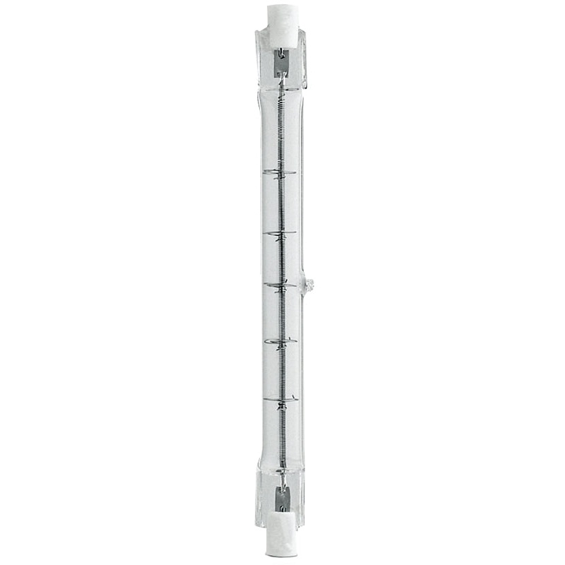 Feit Electric BPQ500T3/CL Halogen Bulb, 500 W, R7 Lamp Base, J T3 Lamp, 2700 K Color Temp, 2000 hr Average Life