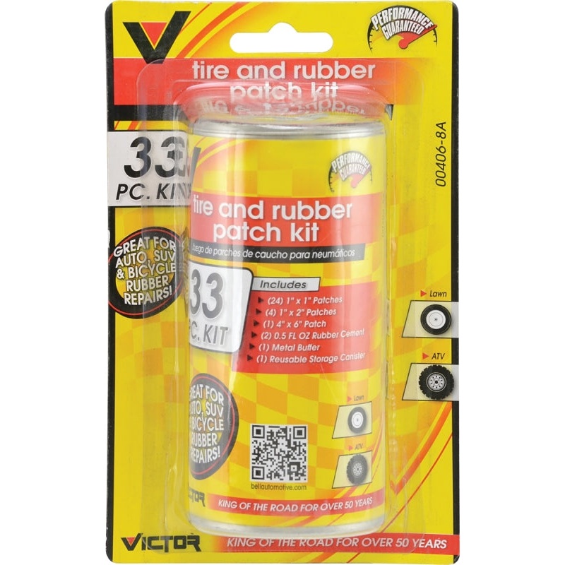 Genuine Victor 22-5-00406-8A Patch Repair Kit, Assorted, Metal/Rubber