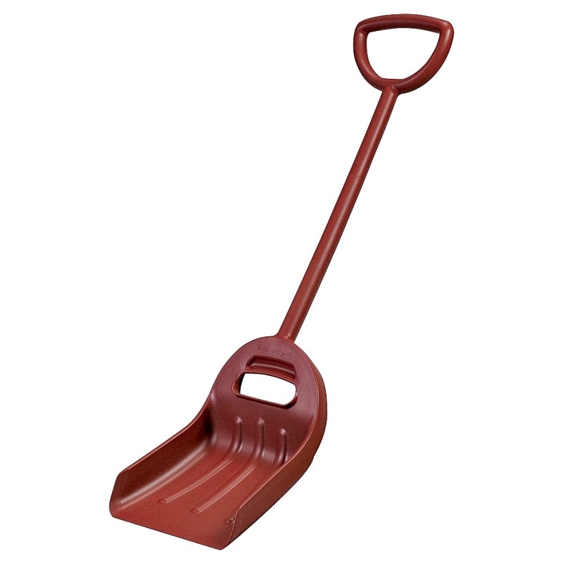 Poly Pro Tools P6984R Scoop Shovel, 14 in W Blade, 18 in L Blade, Polymer Blade, Polymer Handle, D-Shaped Handle