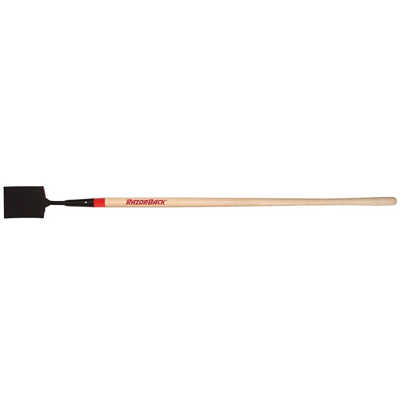 Razor-Back 81106 Ice Chisel, Narrow Blade, 3-3/4 in W Blade, 6 in L Blade, Steel Blade, Ash Wood Handle, Northern Handle