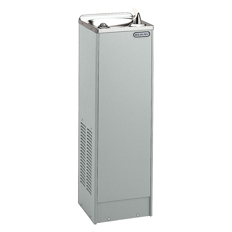 Elkay Space-Ette Series FD7005L1Z Water Cooler, 5 gph Cooler, Steel, Gray