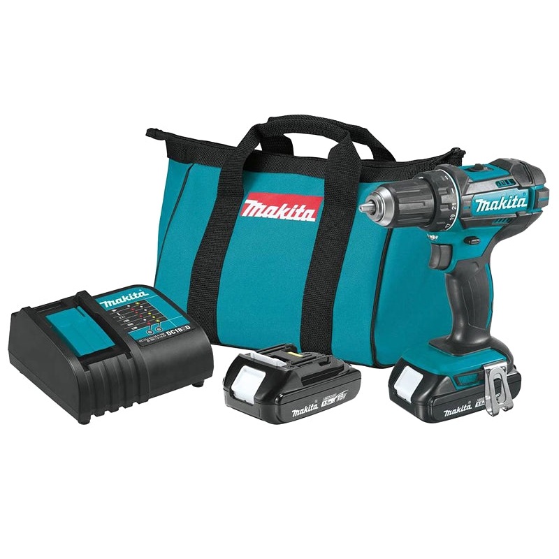 KIT DRIVER-DRILL CORDLESS 18V