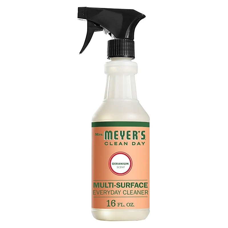 Mrs. Meyer’s Clean Day 13441 Cleaner, 16 oz Spray Bottle, Liquid, Geranium