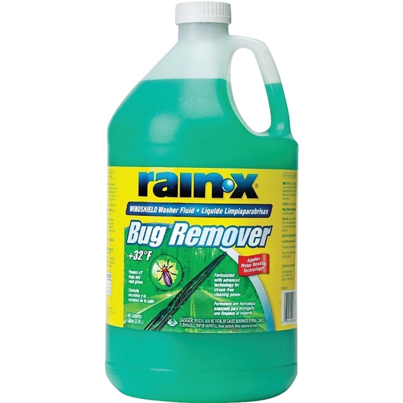 Rain-X 113605 Windshield Washer Fluid, Green, 3.78 L, Pack of 6