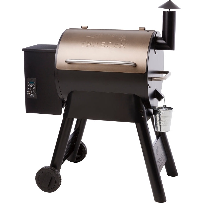 Traeger Pro 22 TFB57PZB Pellet Grill, 20,000 Btu , Steel Body, Bronze