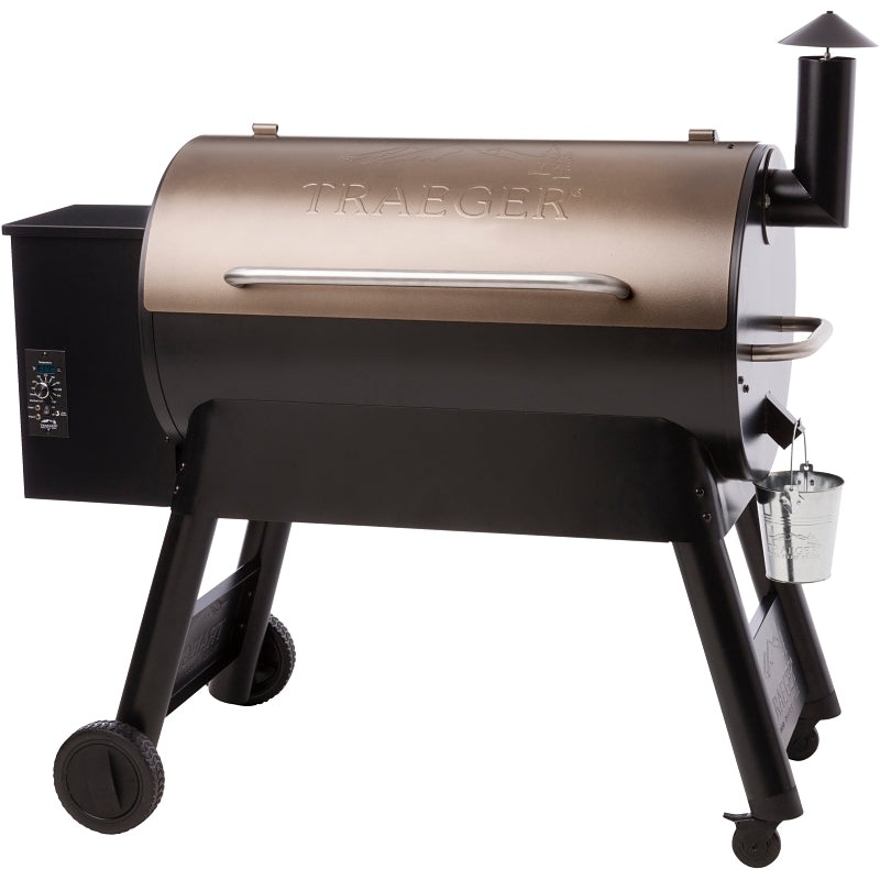 Traeger Pro 34 TFB88PZB Pellet Grill, 36,000 Btu , Steel Body, Bronze