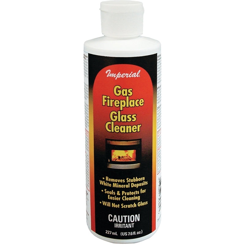Imperial KK0044 Gas Fireplace Glass Cleaner, Liquid, Beige/Opaque, Viscous Liquid, 7.6 fl-oz Bottle