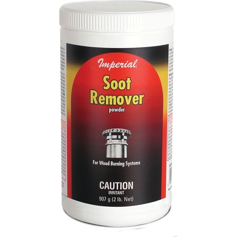 Imperial KK0293 Soot Remover, Powder, White, 2 lb Jar