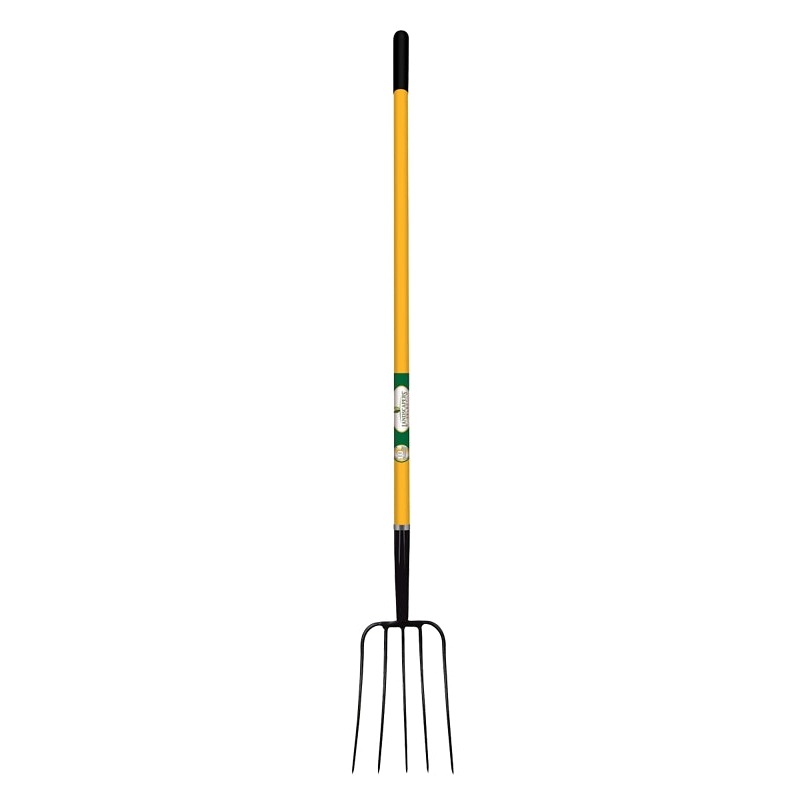 Landscapers Select BPJ-5F-OR Fork Manure Fiberglass 5 Tine, 54 in