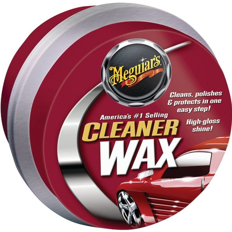 Meguiar’s A1214 Cleaner Wax, 11 oz, Paste, Sweet Hydrocarbon