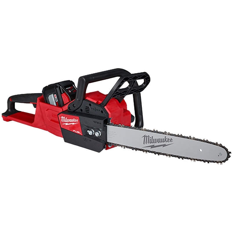 Milwaukee 2727-21HD Chainsaw Kit, Battery Included, 12 Ah, 18 V, Lithium-Ion, 6 in Cutting Capacity, 16 in L Bar