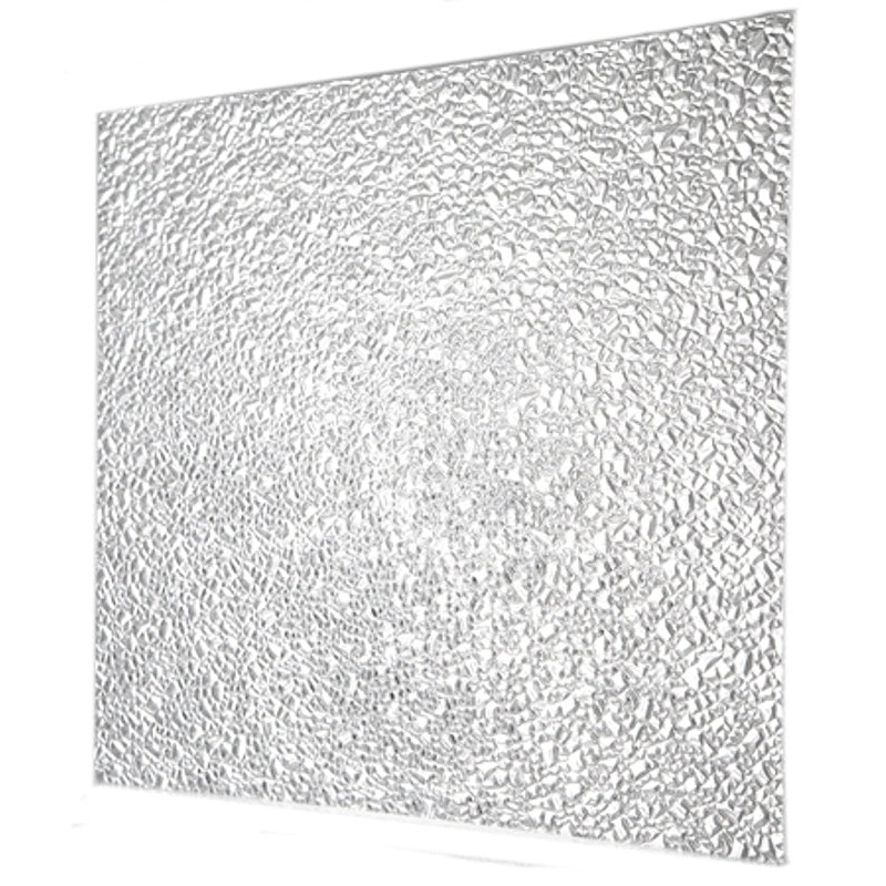 Plaskolite 1A20084A Lighting Panel, Non-Yellowing, 47-3/4 in L x 23-3/4 in W x 3/8 in D Dimensions, Acrylic, White, Pack of 20