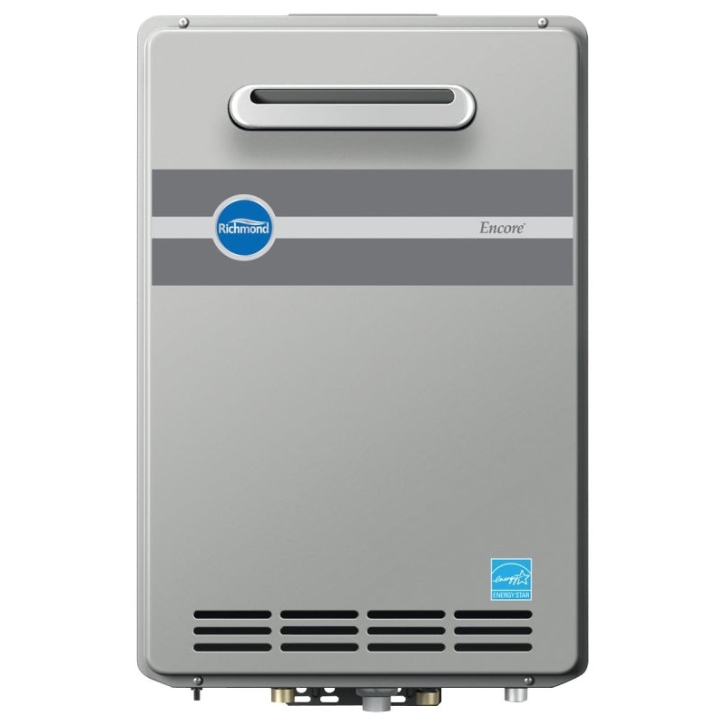 Richmond RMTGH95XLN-2 Condensing Indoor Tankless Water Heater, Natural Gas, 11000 to 199900 Btu/hr BTU, 9.5 gpm