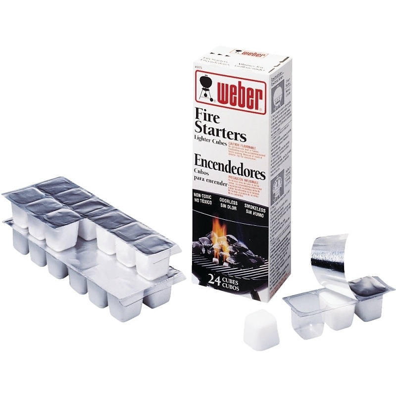 Weber 7417 Lighter Cube, 24 Box