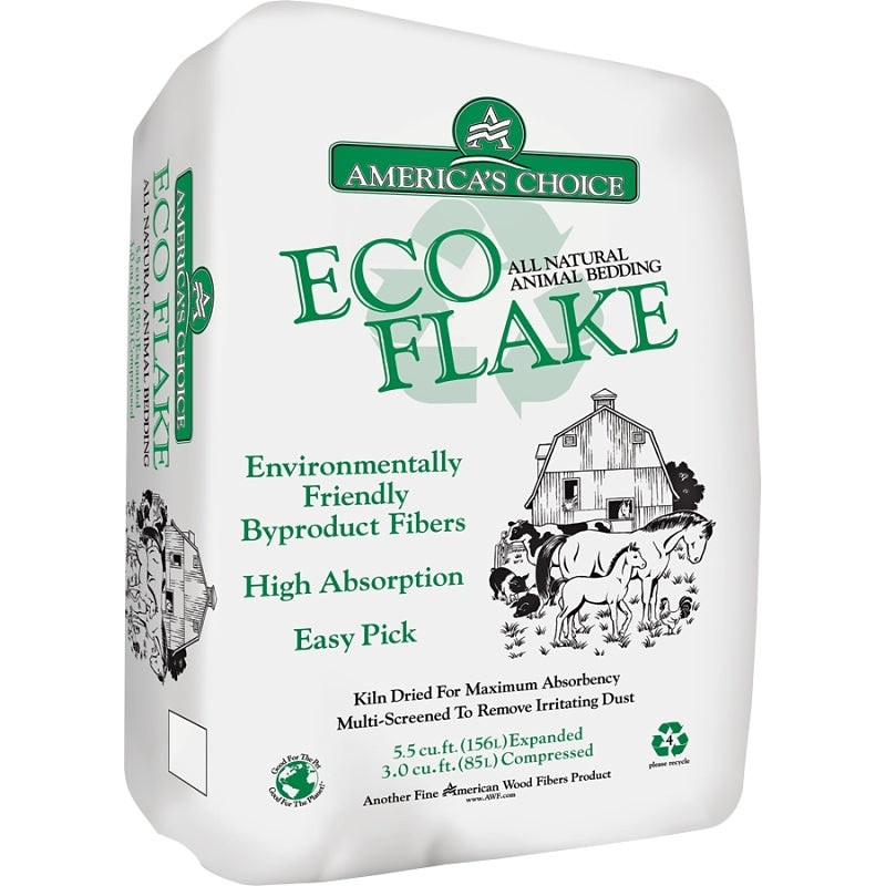 America’s Choice 0P2ECOAC Animal Bedding, Pine, Natural