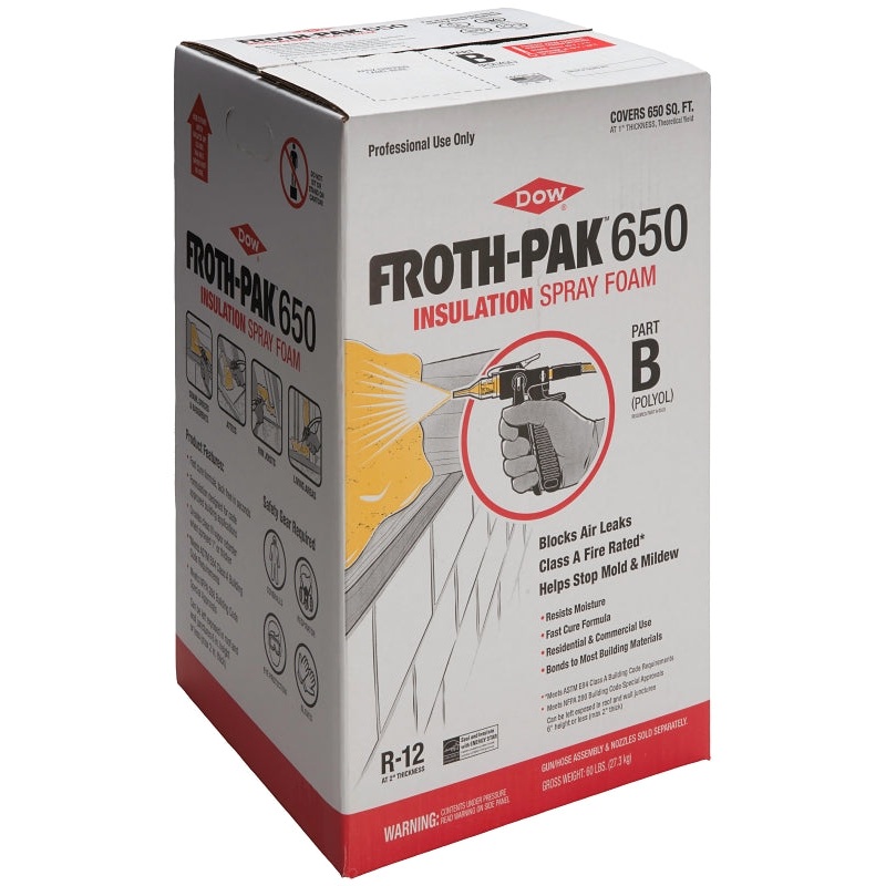 Dow 11096259 Foam Insulation, Cream