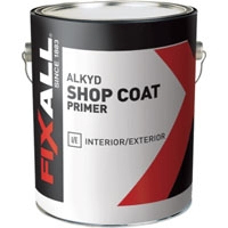 FixALL F92871-1 Shop Coat Primer, Red Oxide, 1 gal, Pack of 4