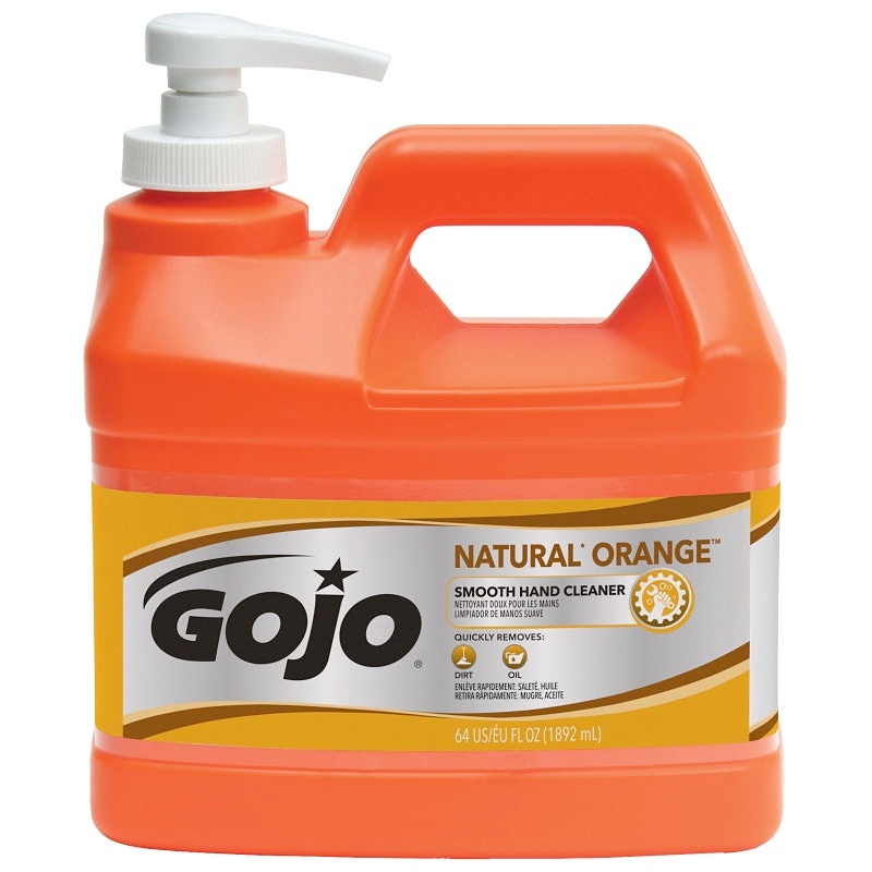 Gojo 0948-04 Hand Cleaner, Liquid, Citrus, 0.5 gal, Pack of 4