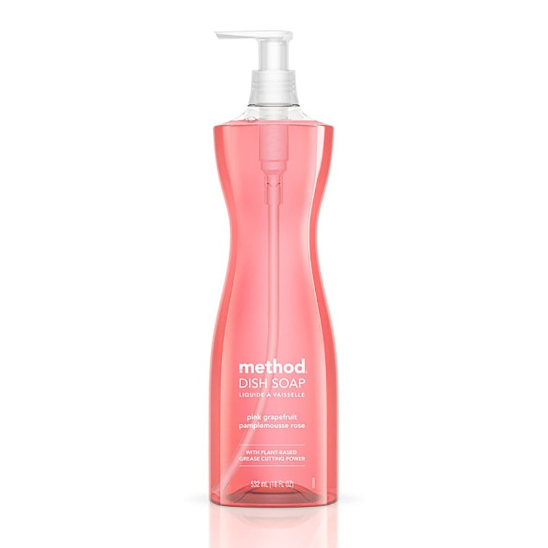 method 729 Dish Soap, 18 fl-oz, Liquid, Pink Grapefruit