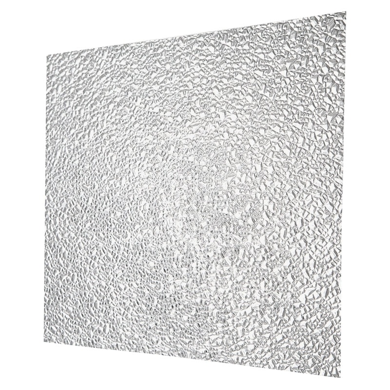 PANEL LIGHT ACRY CRKD ICE CLR, Pack of 20