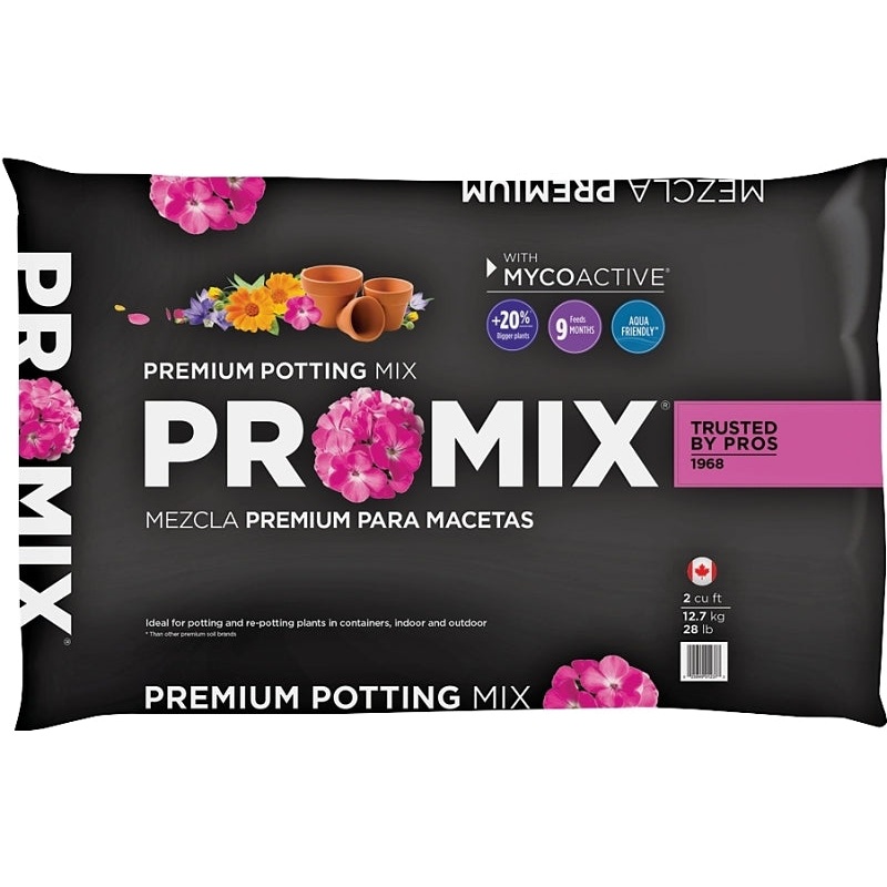 Pro-Mix 1020010RG Potting Mix, 2 cu-ft Coverage Area, Bag