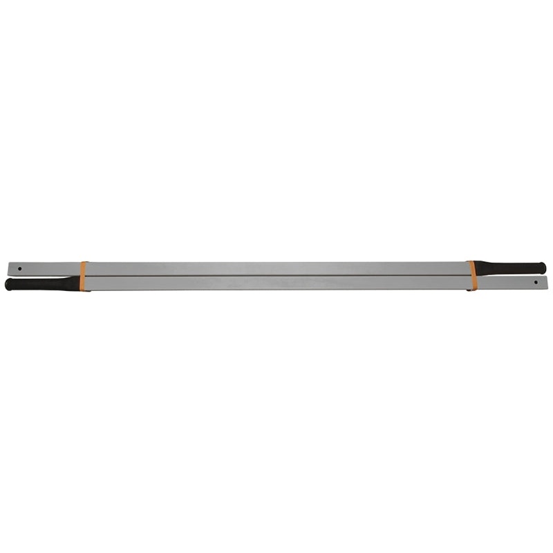 True Temper 002249VB Wheelbarrow Handle, 60 in L, Steel, Cool Gray