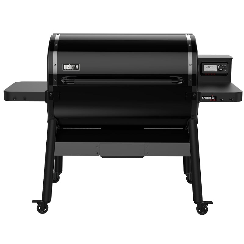 Weber 23722001 Free-Standing Pellet Grill, 1157 sq-in Primary Cooking Surface, Smoker Included: Yes, Black