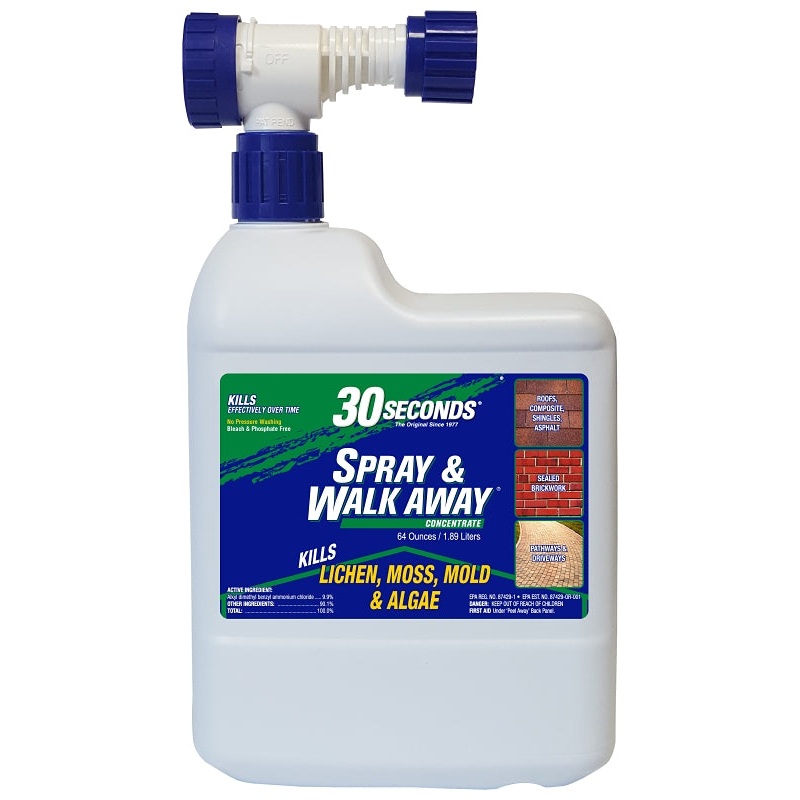 30 Seconds 64SAWA Spray and Walk Away Concrete, 64 oz, Liquid, Characteristic, Pale Yellow, Pack of 5