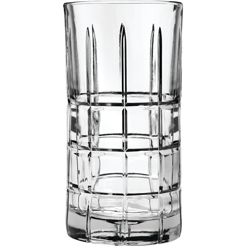 Anchor Hocking 68332L13 Manchester Tumbler, 16 oz Capacity, Glass, Clear, Dishwasher Safe: Yes, Pack of 4