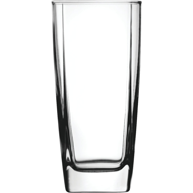 Anchor Hocking 80780L13 Rio Tumbler, 16 oz Capacity, Glass, Clear, Dishwasher Safe: Yes, Pack of 4