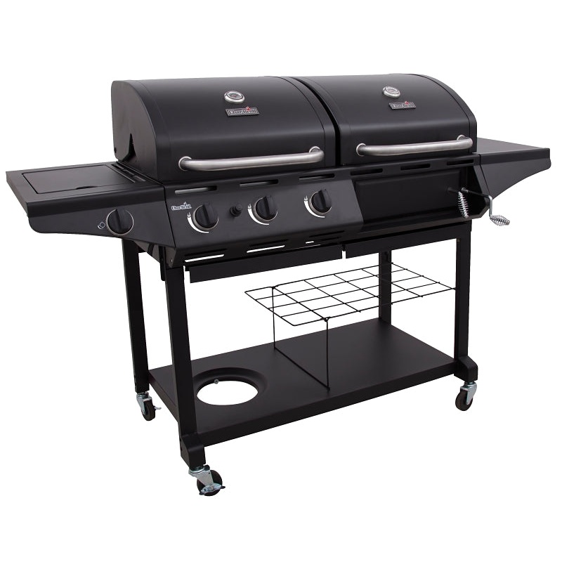 Char-Broil 463714514 Charcoal and Gas Combo Grill, 30,000 Btu BTU, 4 -Burner, 780 sq-in Primary Cooking Surface