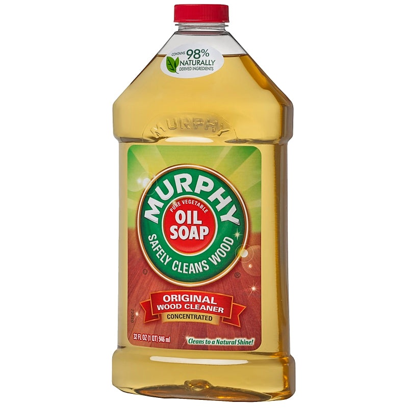 Murphy Oil Soap 1163 Oil Soap, 32 oz Bottle, Liquid, Citrus, Amber