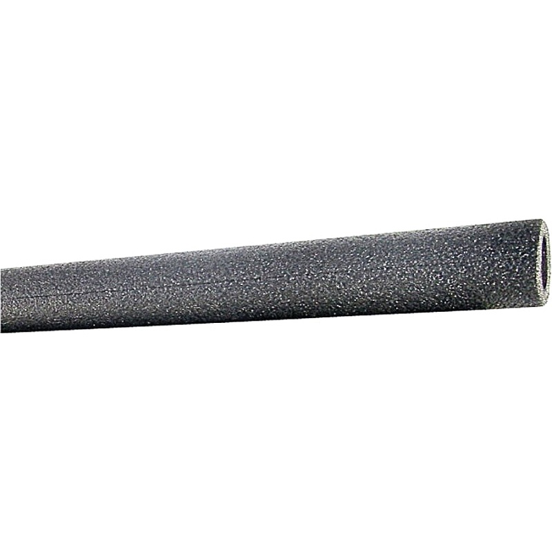 Quick R 30780U Pipe Insulation, 7/8 in ID x 1-5/8 in OD Dia, 6 ft L, Polyethylene, Charcoal, Pack of 50