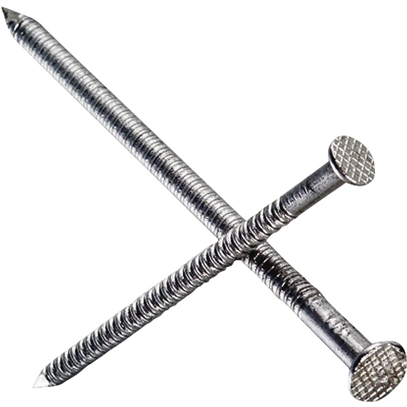 Simpson Strong-Tie T8PTD1 Preservative-Treated Deck Nail, 2-1/2 in L, 11 ga, Full Round Head