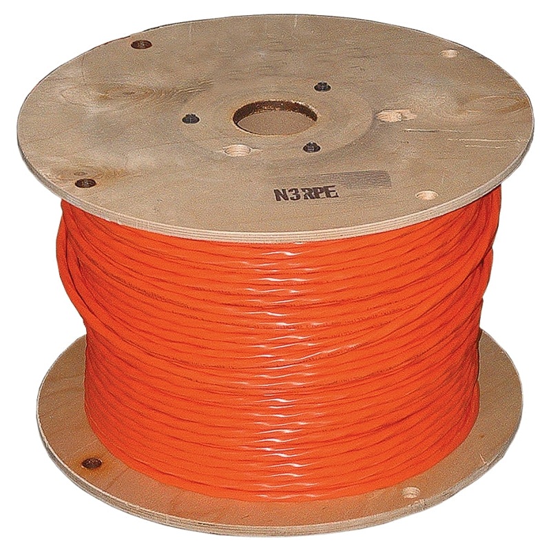 Southwire 10/3NM-WGX1000FT Sheathed Cable, 10 AWG Wire, 3-Conductor, 1000 ft L, Copper Conductor, PVC Insulation