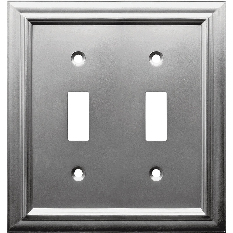 Amerelle 94TTN Toggle Wallplate, Metal