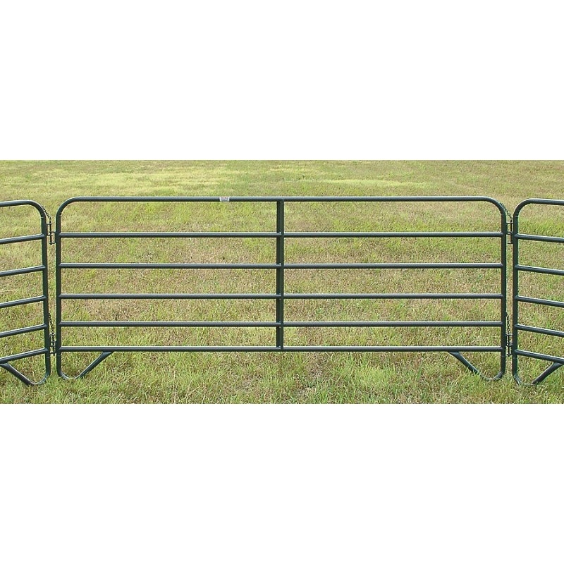 Behlen Country 44121107 Series Utility Corral Panel, 42 lb Weight, 10 ft L, 20 ga, Steel, Gray, Powder-Coated